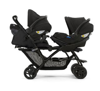 Graco Stadium Duo carrito doble gemelar Titanium