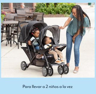 Graco Stadium Duo carrito doble gemelar Titanium