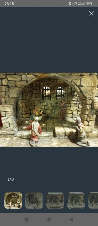 Pesebre para figuras 11-13cm