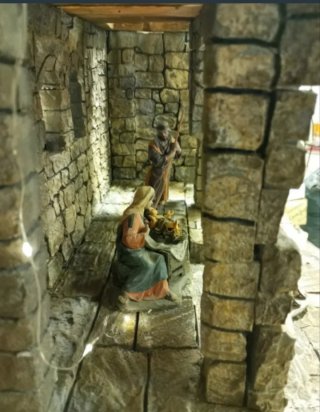Pesebre para figuras 11-13cm