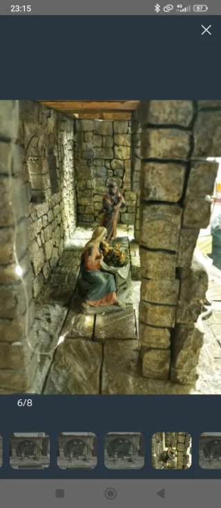 Pesebre para figuras 11-13cm