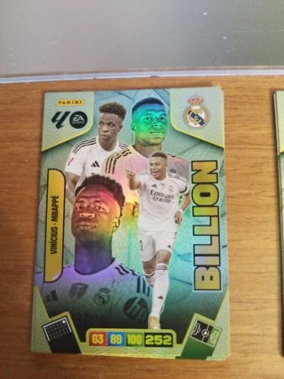 Panini Adrenalyn XL Billion Vinicius Mbappe