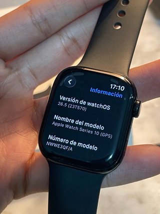 Apple Watch Series 10 GPS Negro 42mm