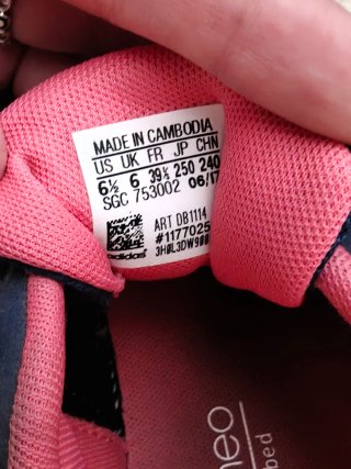 Zapatillas Adidas Mujer Azul y Rosa