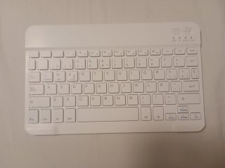 Teclado Bluetooth Blanco para Tablet
