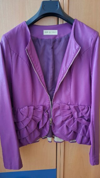 Cazadora TOP QUEENS Morada