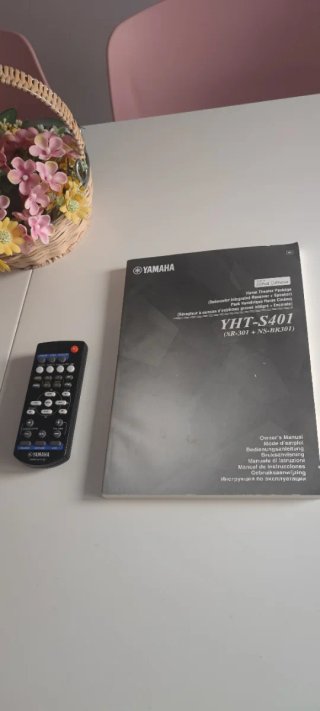 Amplificador Home Cinema Yamaha SR 301 Negro