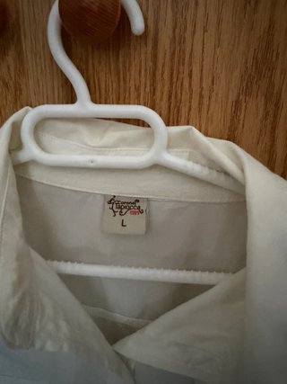 Camisa Coronel Tapiocca Blanca Talla L