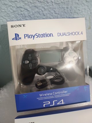 2 Mandos PS4 Dualshock 4 Sony Rojo y Negro
