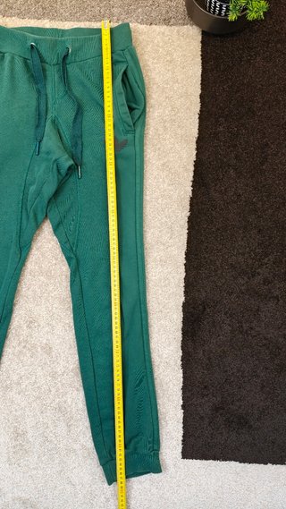 Adidas Pantalone Sportivo Uomo Taglia S Verde