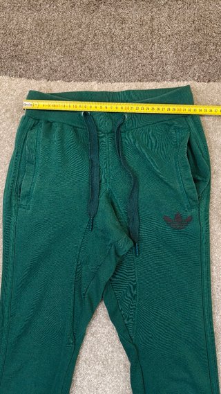 Adidas Pantalone Sportivo Uomo Taglia S Verde