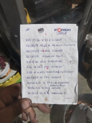 Lote Neumáticos Moto Nuevos