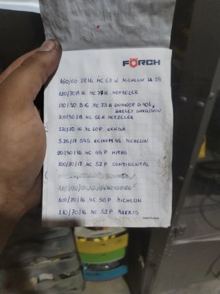 Lote Neumáticos Moto Nuevos