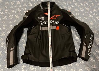 Chaqueta de cuero Alpinestars Tech-air Compatible