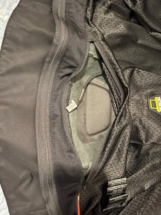 Chaqueta de cuero Alpinestars Tech-air Compatible
