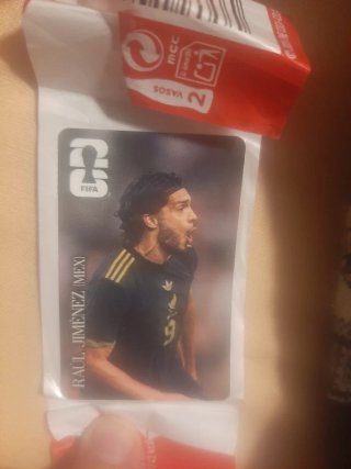 Cromo Raúl Jiménez Coca-Cola Mundial 2026