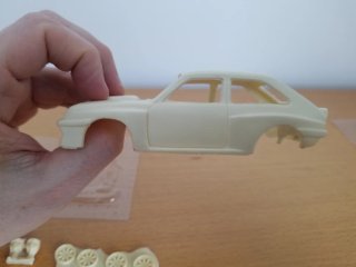 Scalextric Vauxhall Chevette Resina