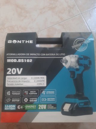 Pistola de impacto a batería Bonthe