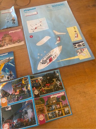 Lote Instrucciones y Catálogos Playmobil