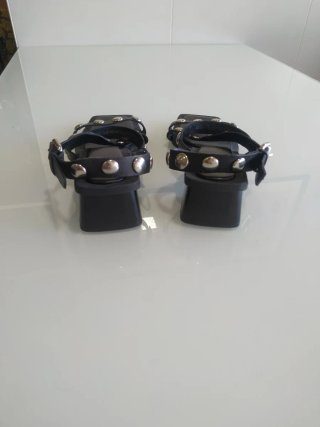 Sandalias Zara Piel Negra Talla 39