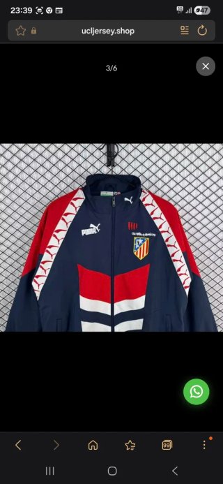 Chaqueta Vintage Atlético Madrid Puma