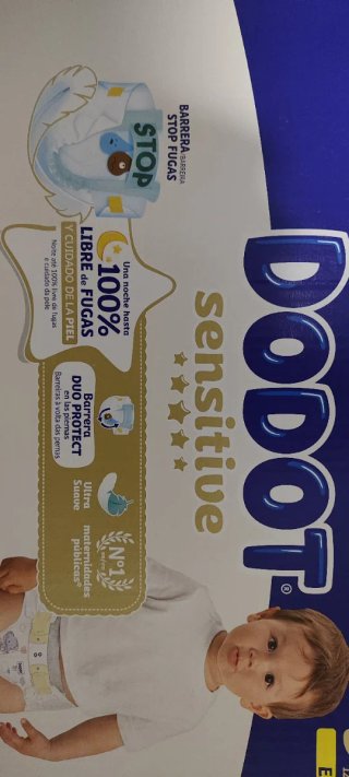 Pañales Dodot Sensitive T5+