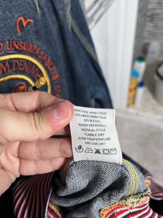 Chaqueta vaquera Evisu Genes vintage Talla M