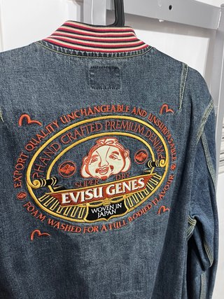 Chaqueta vaquera Evisu Genes vintage Talla M