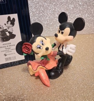 Figura Mickey y Minnie Tango Enesco
