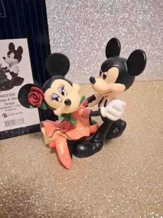 Figura Mickey y Minnie Tango Enesco