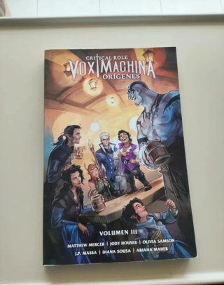 Cómics de Vox Machina : 1,2 y 3
