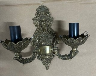 Tulipas de cristal para lámpara de pared