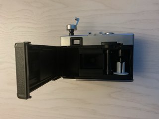 Cámara clásica con funda