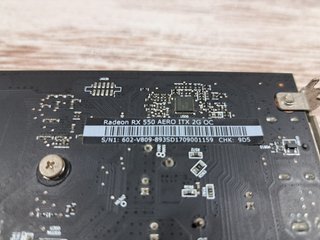 AMD Radeon RX 550 2GB DDR5 (MSI)