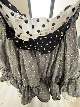 Traje Flamenca Lunares Volantes Talla 36