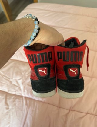 Zapatillas Puma Rojas Talla 44.5 cómodas y estilo