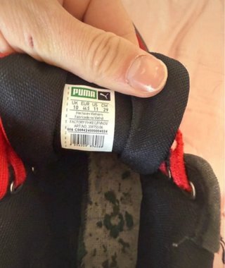 Zapatillas Puma Rojas Talla 44.5 cómodas y estilo