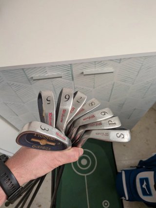 Set Wilson ProStaff Oversize (Grafito R-flex)