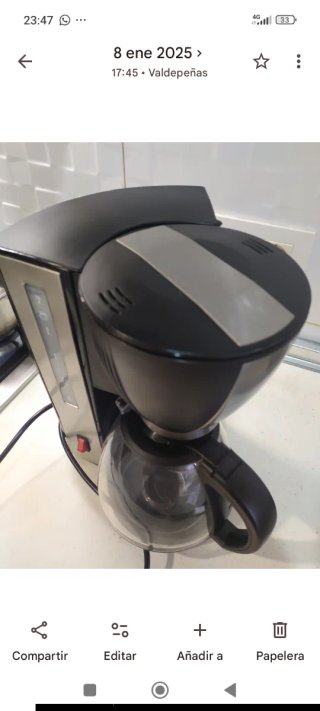 Cafetera Moulinex