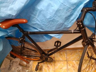 Bicicleta Fixie Negra, sin cambios, paseo