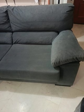 Sofá de 2 plazas gris