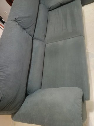 Sofá de 2 plazas gris