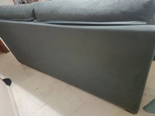 Sofá de 2 plazas gris