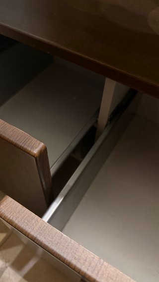 Mueble de baño metal, piedra y madera