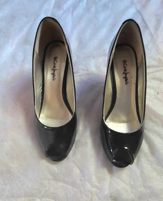 Zapatos de charol negros
