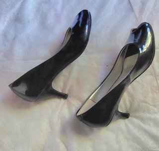Zapatos de charol negros