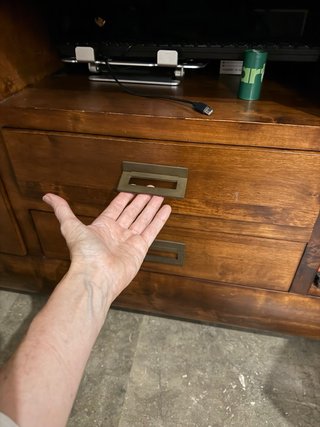 Mueble de madera para salón
