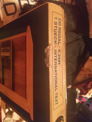 Estantería CD Madera Marrón
