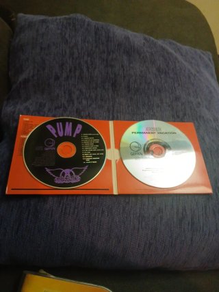 CD Aerosmith Pump + Permanent Vacation