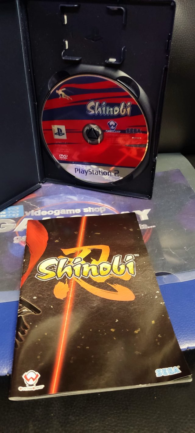 Shinobi PS2 Japonés Completo (CIB)